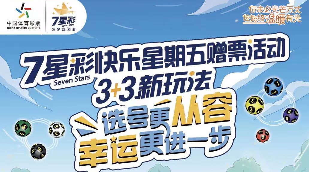 【7星彩】快樂星期五！廣東體彩200萬元營銷活動(dòng)即將開啟