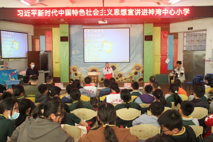 推動(dòng)黨的二十大精神進(jìn)校園 讓文明之花處處開放