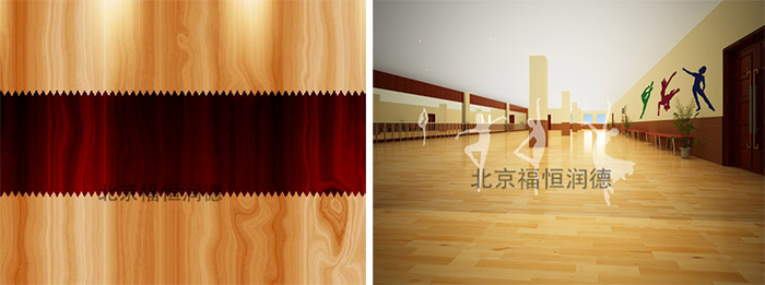 采用“福恒”<a href=http://m.017771.cn target=_blank class=infotextkey>健身</a>木地板的場館