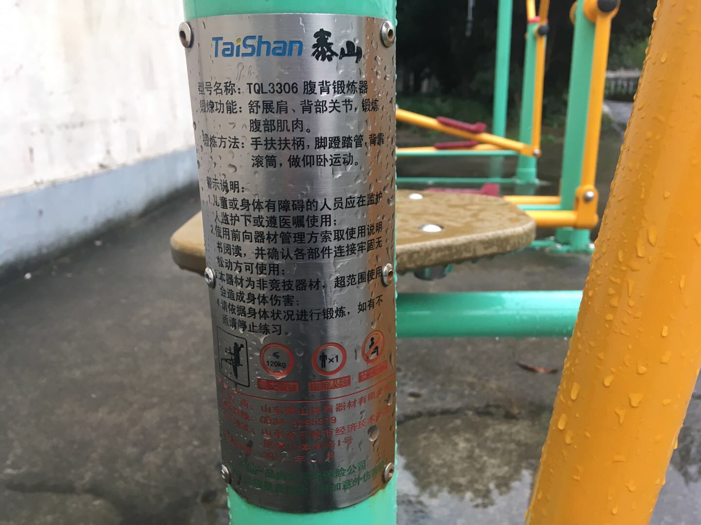 腹背鍛煉器