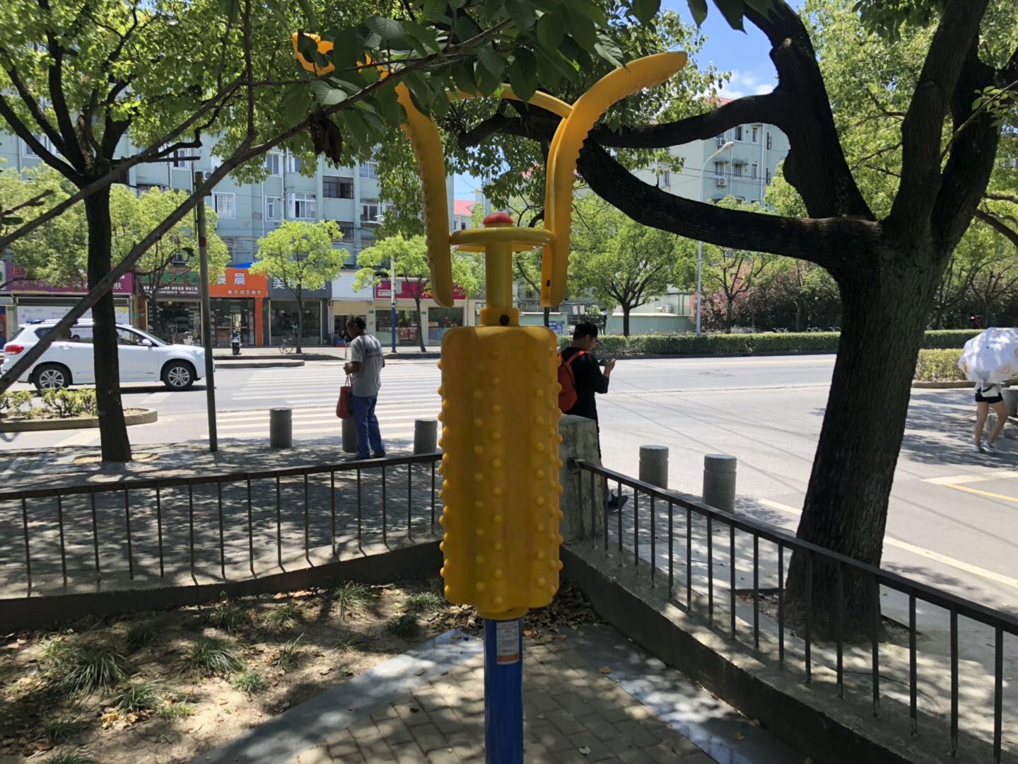 健身柱
