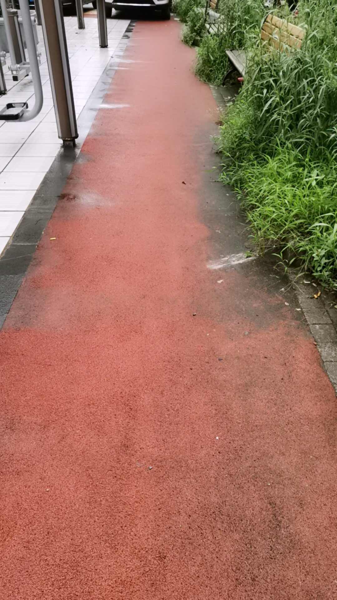 華陰居委健身步道