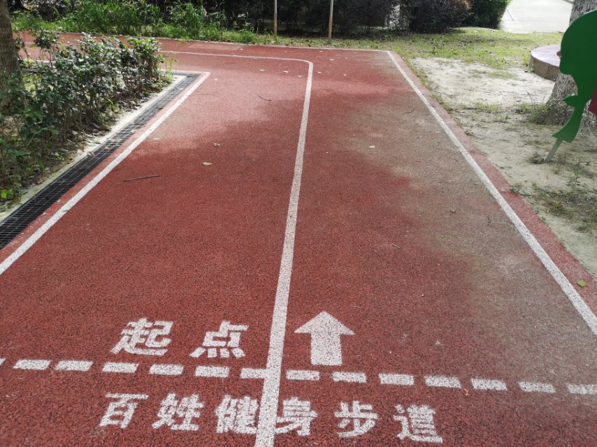 柘林鎮(zhèn)臨海社區(qū)海畔家園健身步道