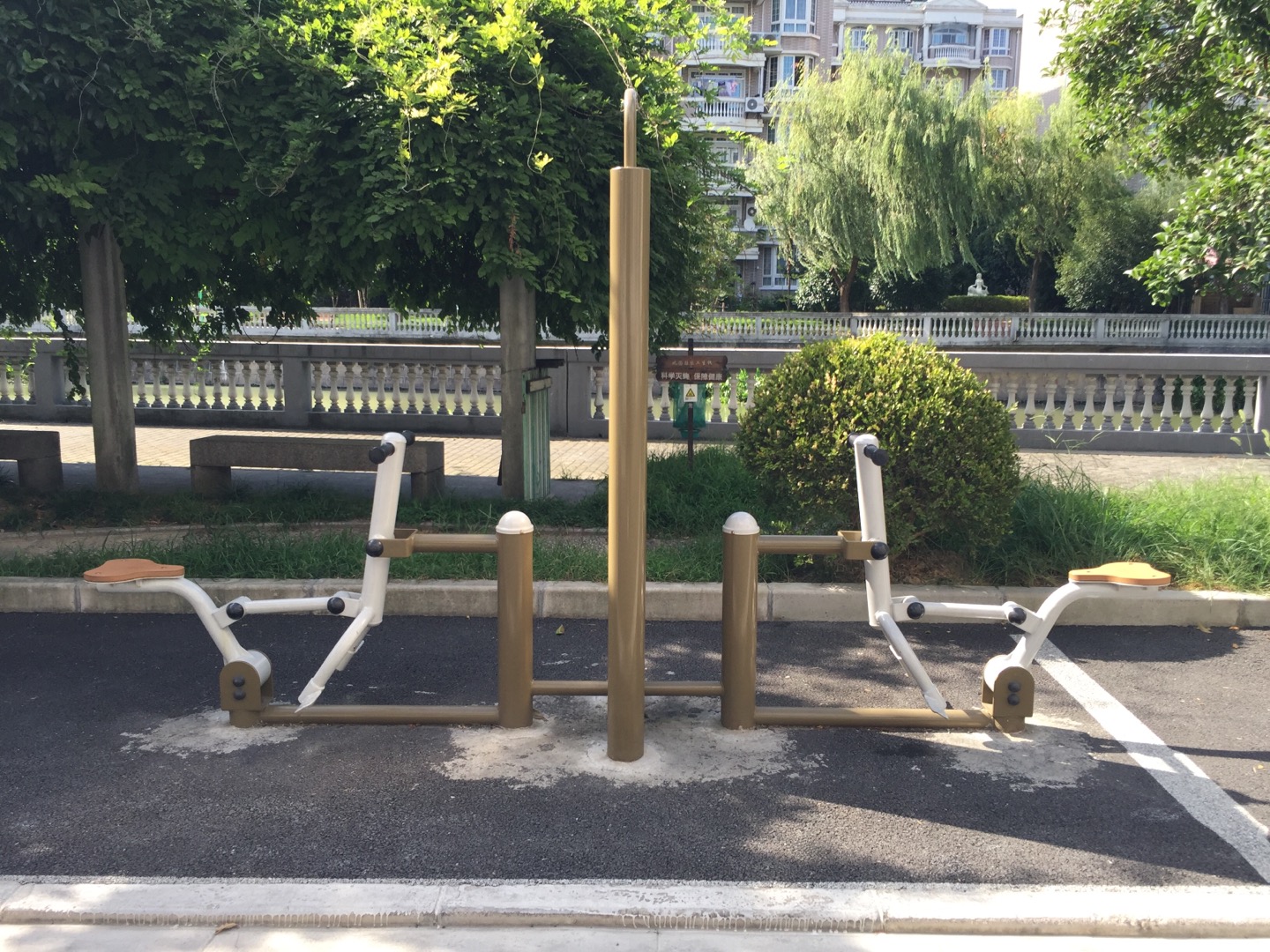 雙位健騎機