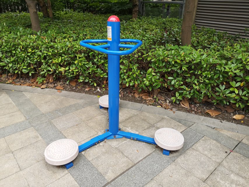 三人扭腰器