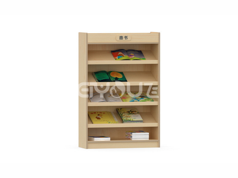 學習互動楓木組合圖書柜-029