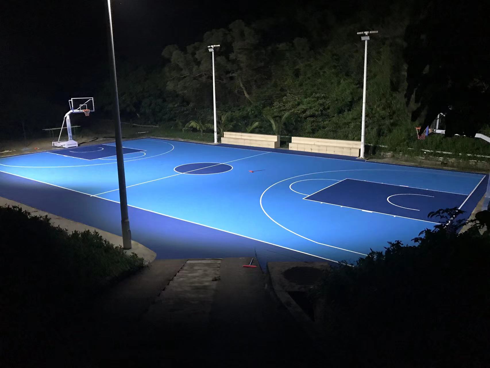 丙烯酸球場在海島上施工須注意事項